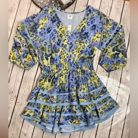 Aerie Rock & Ruffle Mini Dress - Picture 3 of 11